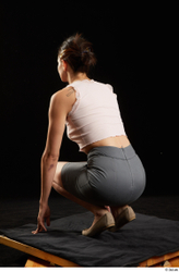 Woman White Female Studio Poses